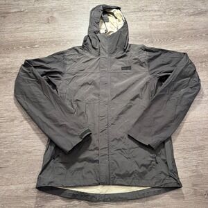 Patagonia Jacket Mens Small Black Rain Coat Torrentshell H2NO Windbreaker
